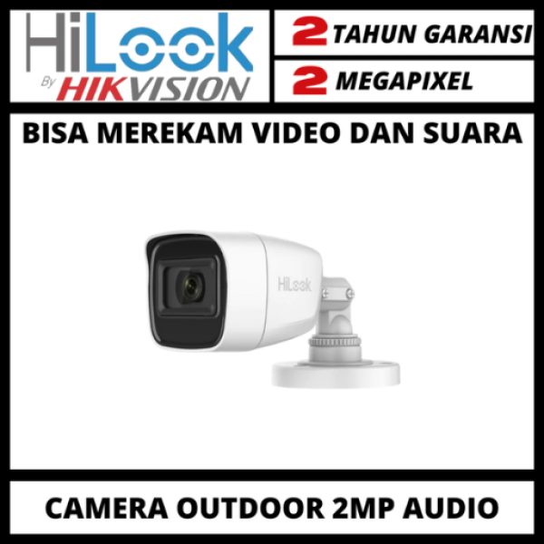 CAMERA CCTV HILOOK 2MP AUDIO OUTDOOR KAMERA